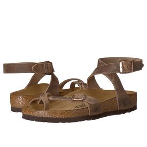 Birkenstock’s yara ankle strap sandal
